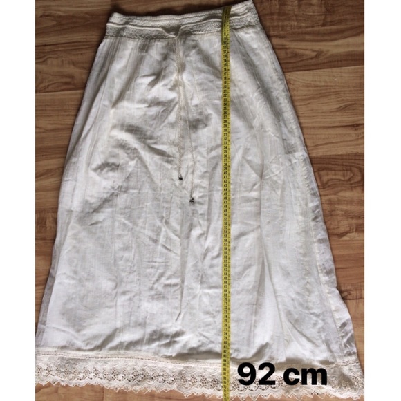 Boho ivory American Eagle Outfitter skirt - Picture 7 of 8